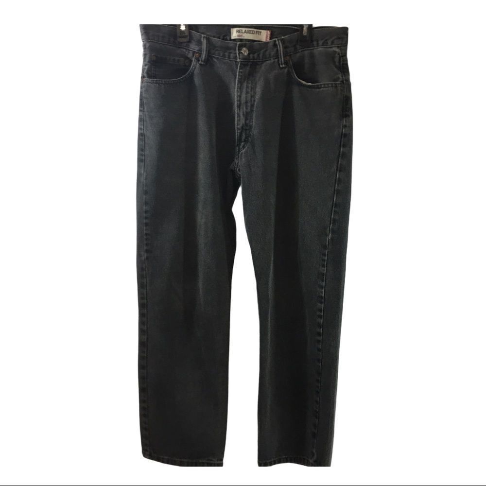 Levi’s black denim 550 36x30